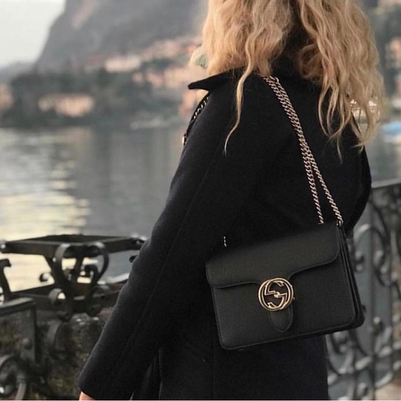 Gucci Pre-owned Dollar Interlocking G Crossbody Bag